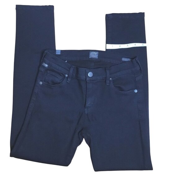 CITIZENS OF HUMANITY Women Black Avedon Skinny Jean Retro Revival Stretch 29 - Picture 5 of 12